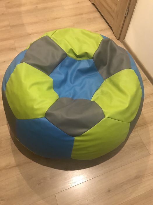 Piłka, siedzisko miękka pufa mała-średnica 38cm+duża-średnica 90cm