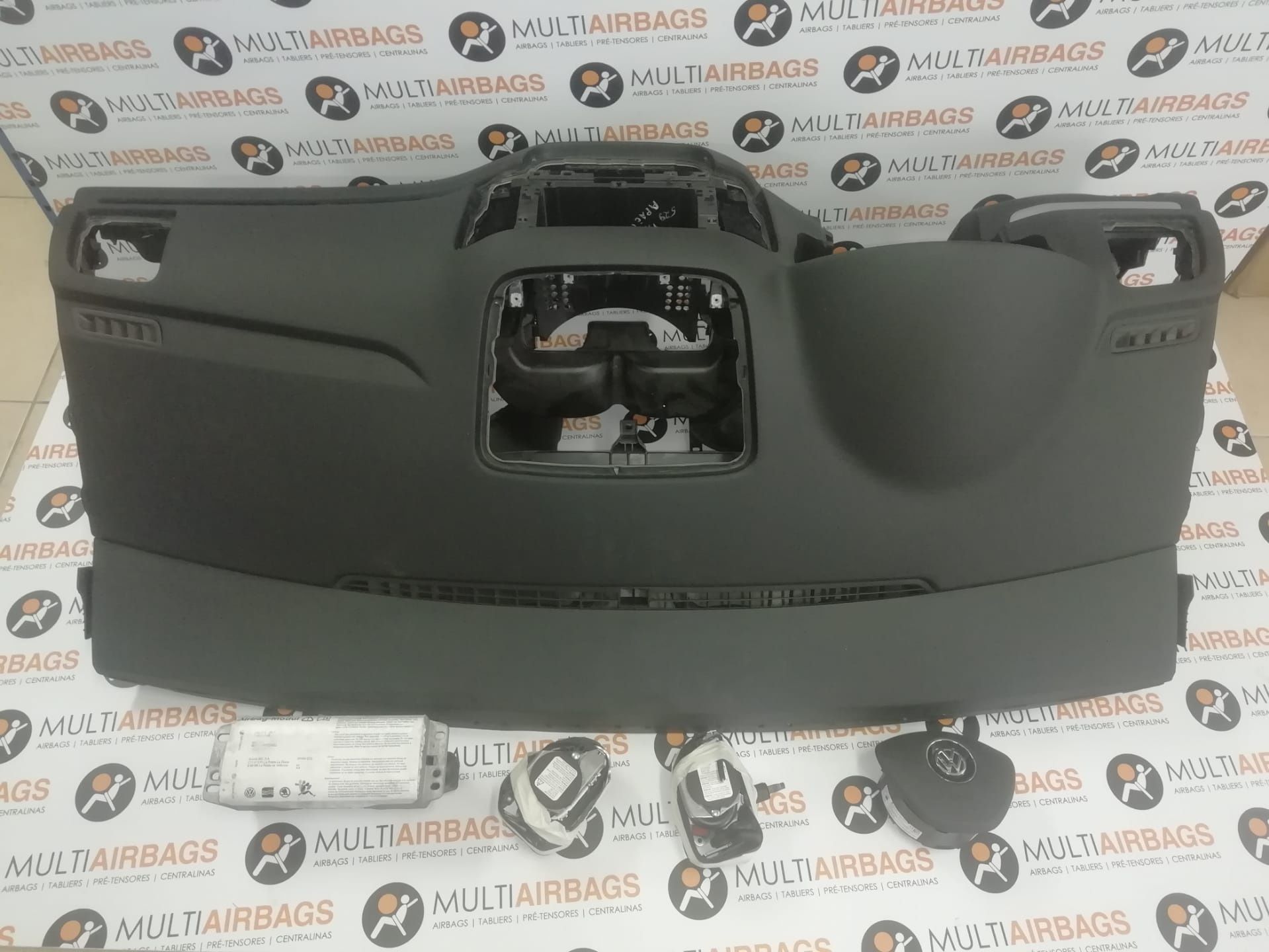 Conjunto de airbags com tablier VW Sharan