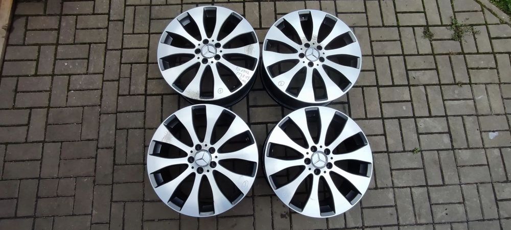 FELGI ALUMINIOWE 5x112 8Jx19 CALI ET38 fi 66,6 2534012200 MERCEDES E CLS CLK GLA V KLASA VITO KOMPLET 4 SZTUKI