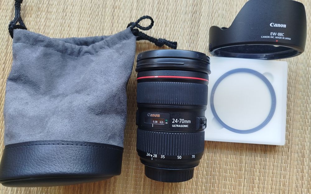 Canon 24-70mm f2.8 II 2a. geração