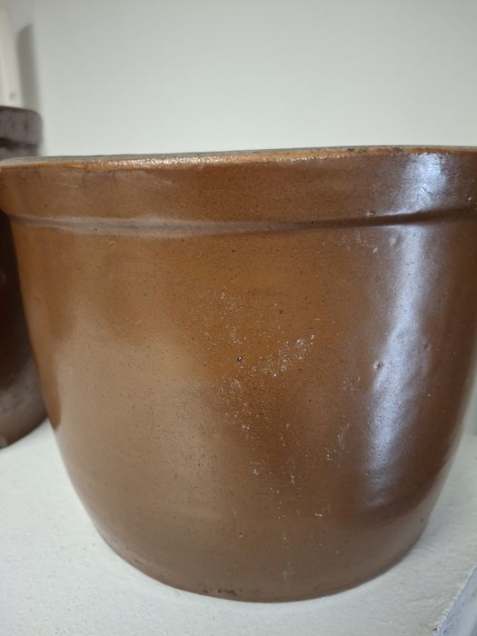 Buncle gliniane garnki 3szt