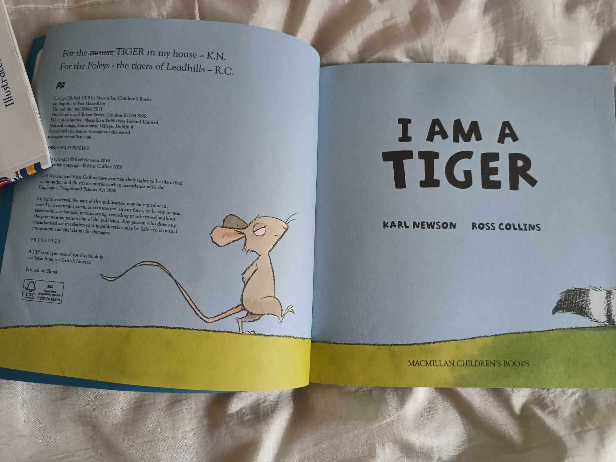 "I Am Tiger"  bajka dla dzieci w języku angielskim