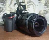 Дзеркальний фотоапарат Nikon D3200 + сумка + 64гб