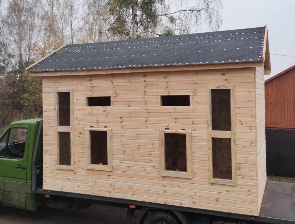 Gołębnik solidny na rusztach
