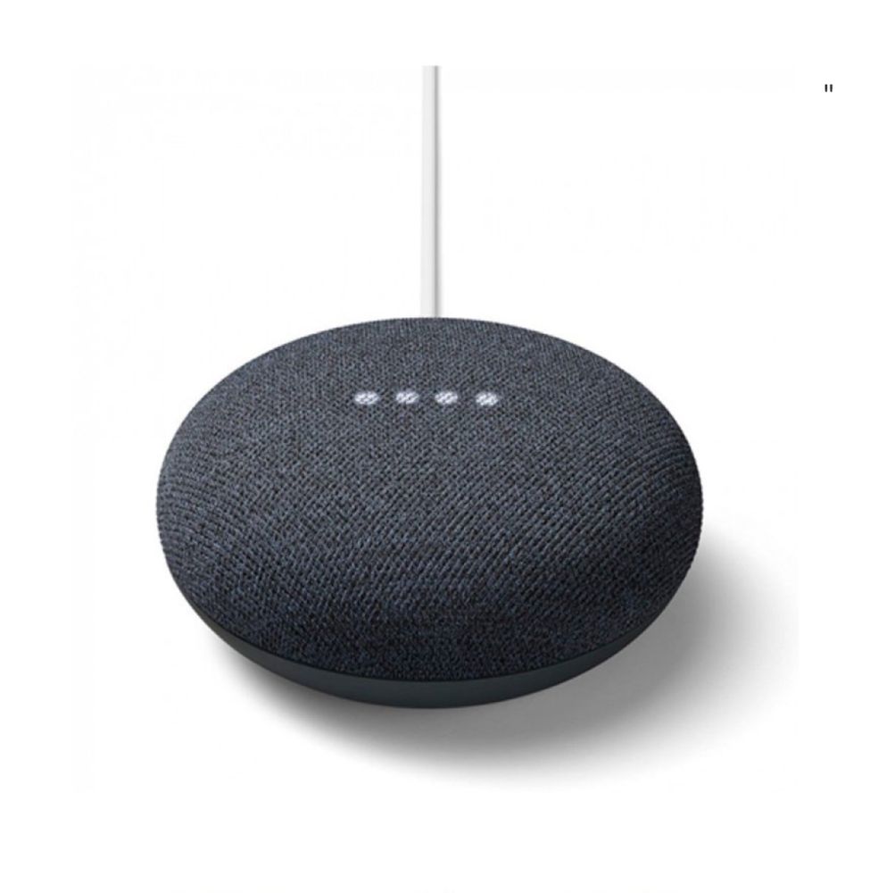 Coluna Som Inteligente Google Nest Mini 1ª Geração Preto