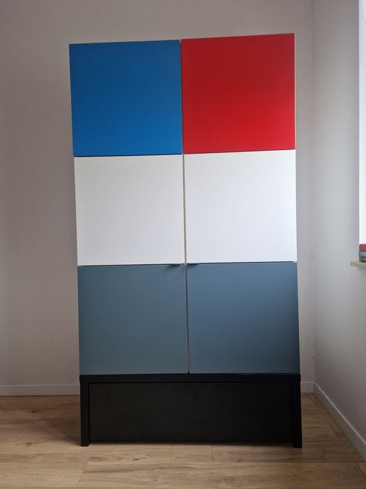 Szafa VOX Young Users Dwudrzwiowa Z Drążkiem i Półkami Z Podestem