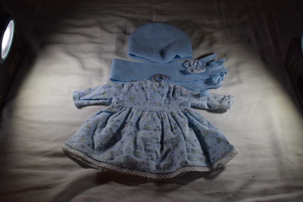 zestaw ubranek dla lalek bobasów 40cm