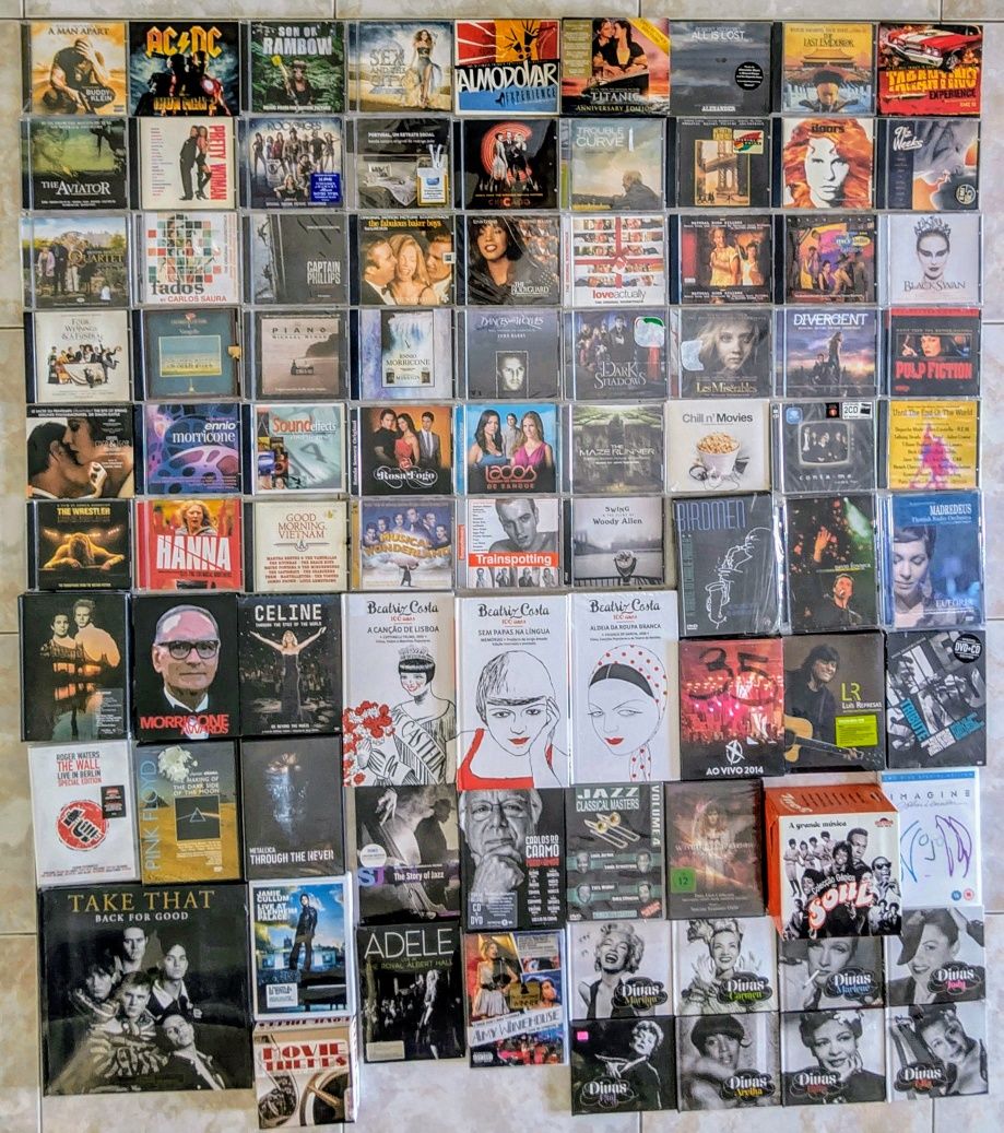 Vinil - Lote de discos (aceito oferta pelo conjunto) + CD: Bandas sono