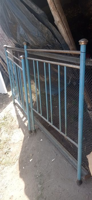 Ліжко панцирне. Кровать панцерная, железная,разборная.