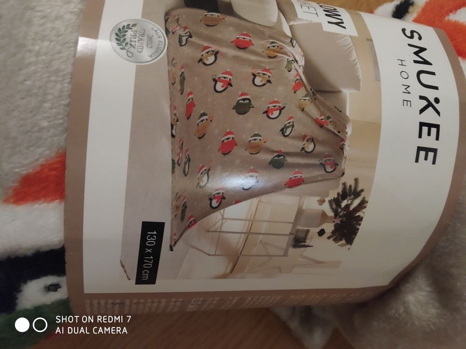 Koc flanelowy Smukee