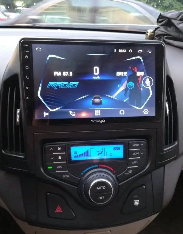 Магнітола для Hyundai i30 1 FD 2007-2012, Android під камеру