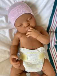 Boneca nenuco 100% silicone Baby reborn realista
