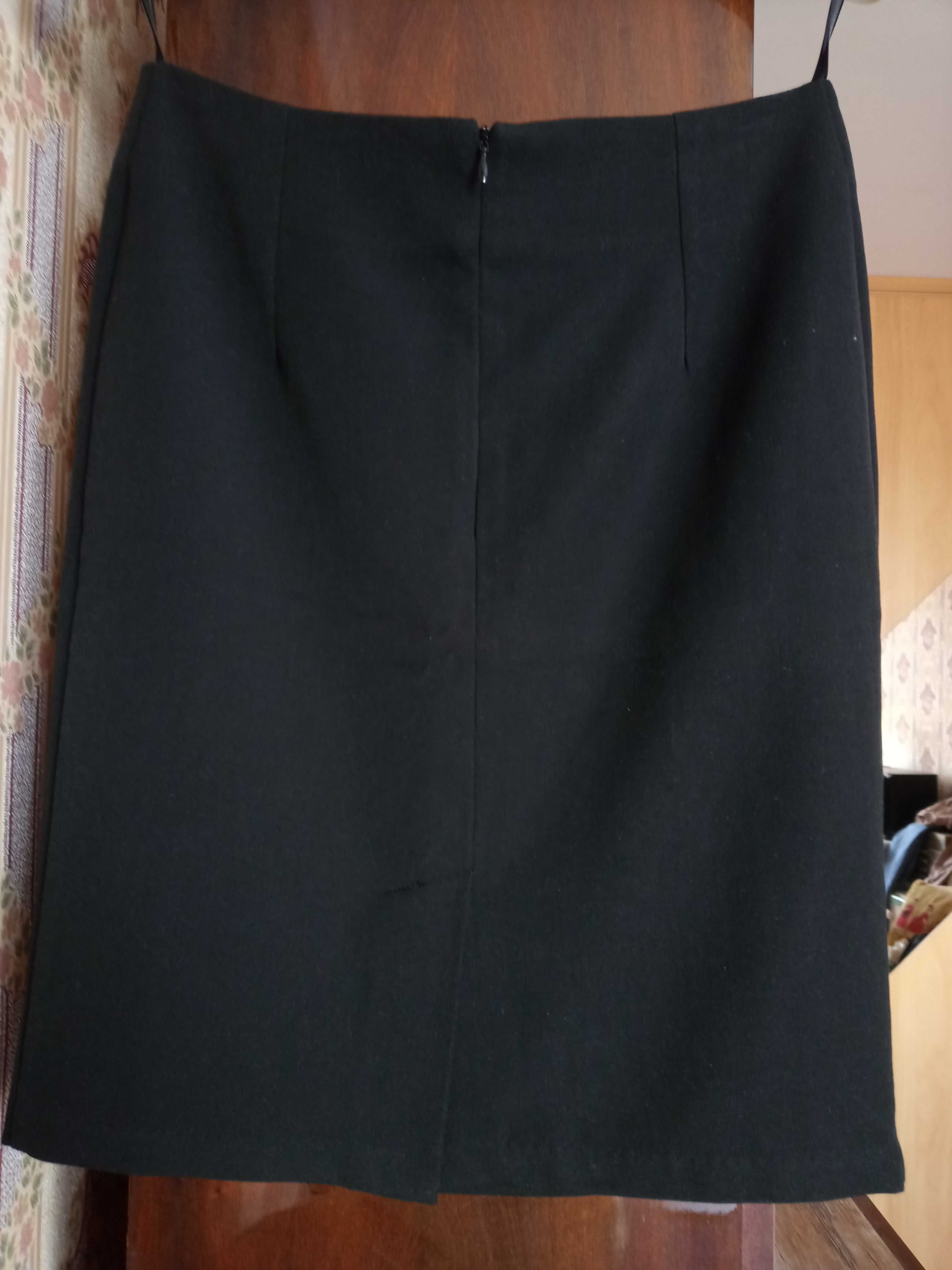 Spódnica elegancka wizytowa czarno-biała 36 Top Secret