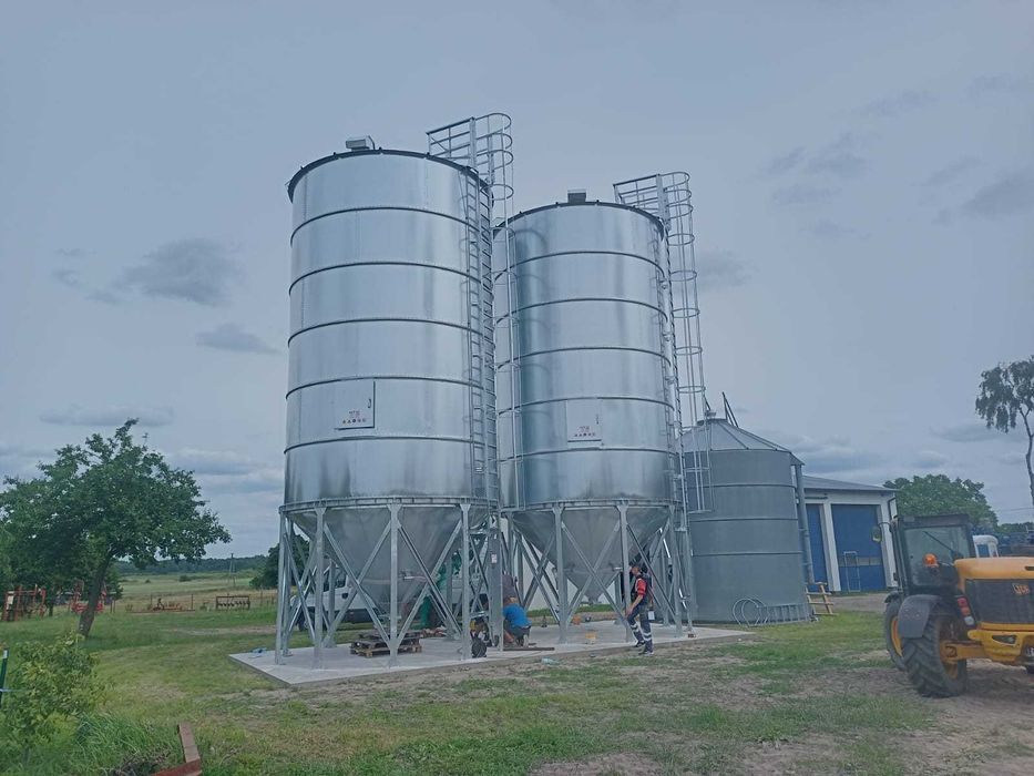 Silos zbożowy lejowy  152t KBKS POLAND PRODUCENT