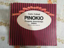 książka Pinokio Przygody drewnianego pajaca Collodi dla dzieci klasyka