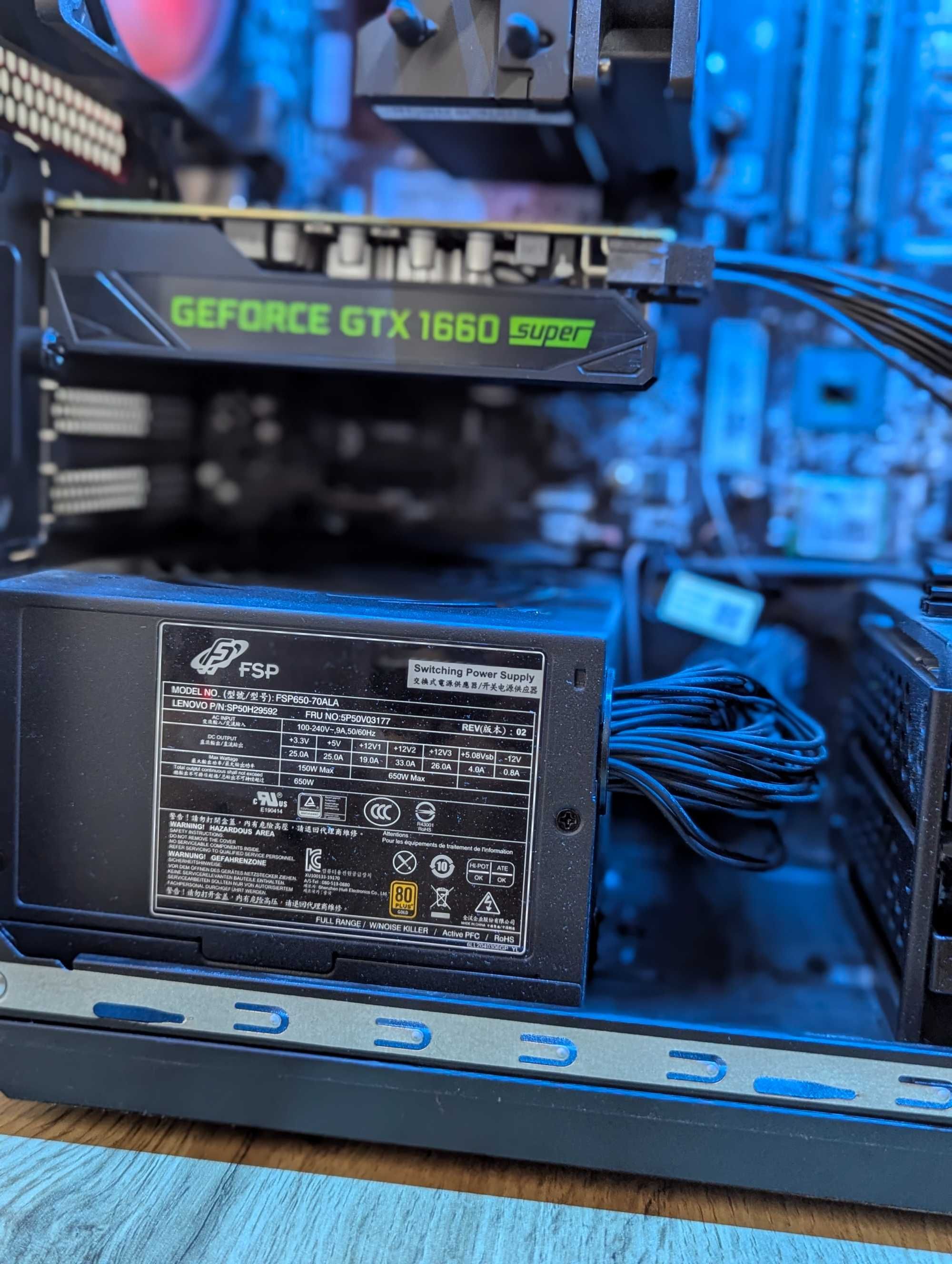 Ігровий комп'ютер Lenovo Legion T5 Intel i7-10700 16GB RAM GTX 1660S