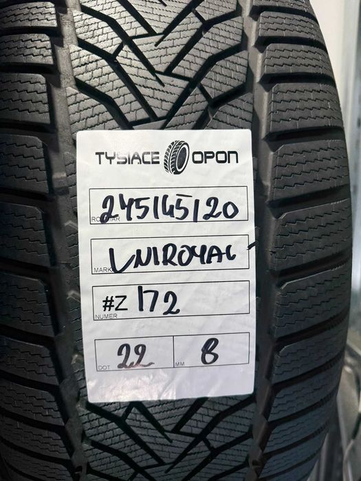 Opony Zimowe 275/45/20 Uniroyal WinterExpert Komplet #Z172
