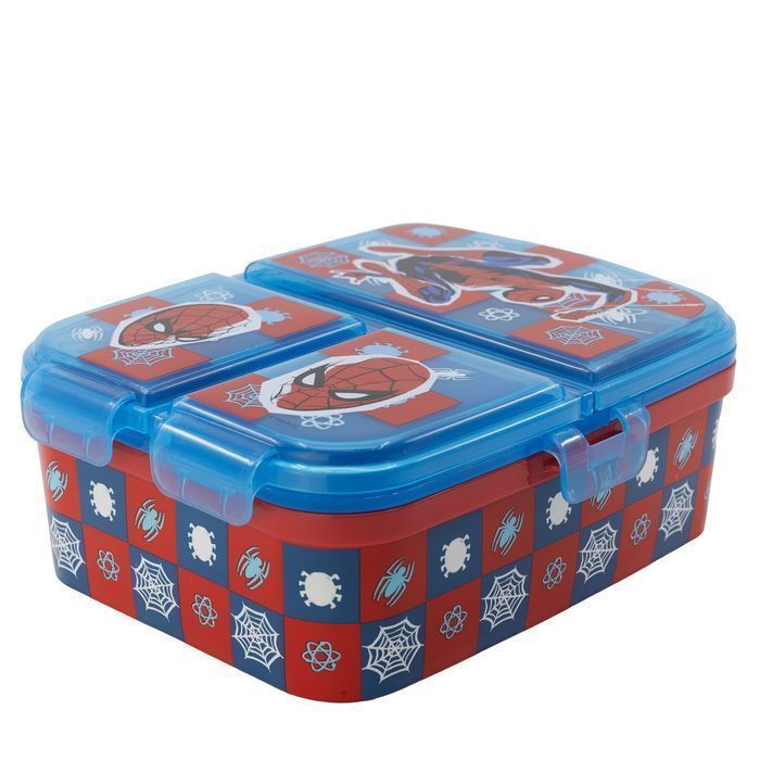 Spiderman Pojemnik  Lunchbox Śniadaniówka 4 Komory