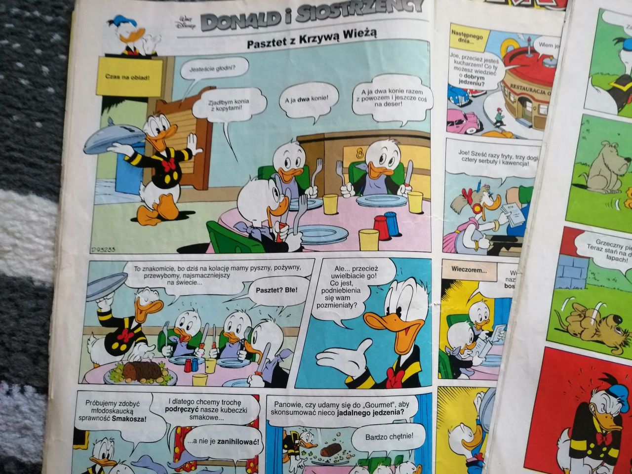 Komiks Kaczor Donald 1996.