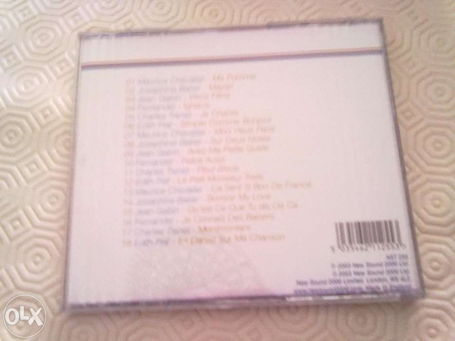 4 Cds Novos Originais Musicas Francesas