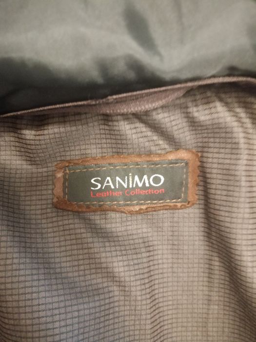 Чоловіча шкіряна куртка