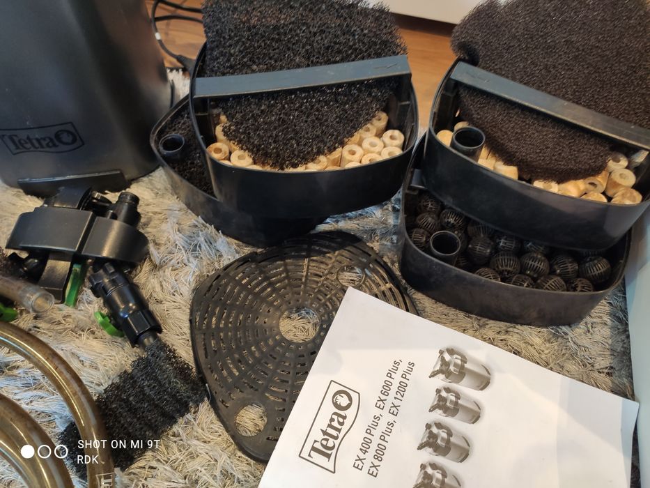 Filtr Tetra EX 800 PLUS Zewnętrzny Kubełkowy