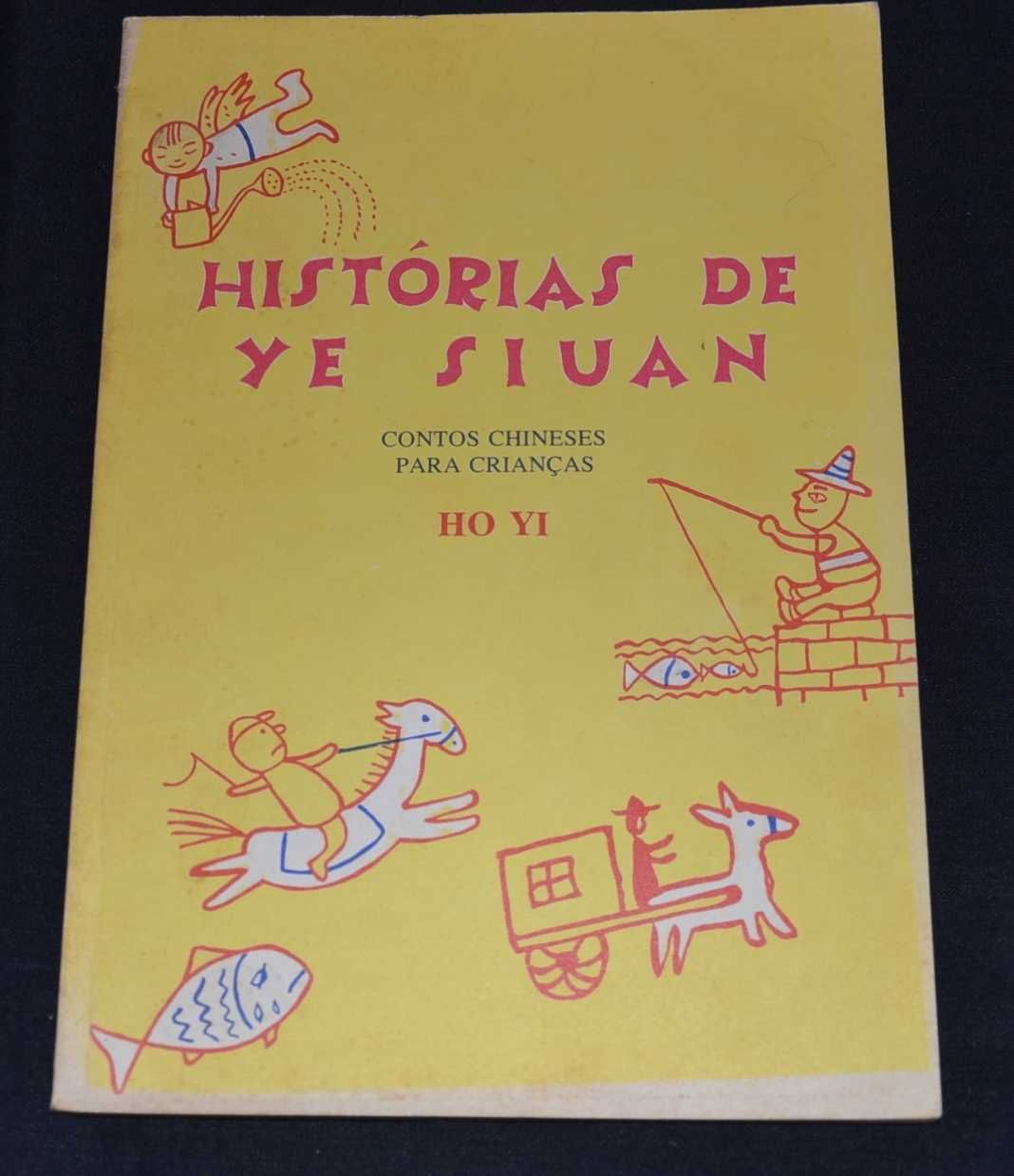 Livro Histórias de Ye Siuan contos chineses 1974