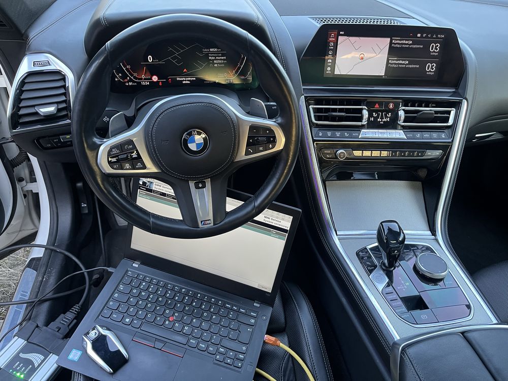 Kodowanie BMW, konwersja USA-EU, kodowanie lamp, mapy nawigacji