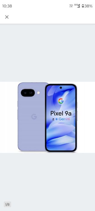 Google Pixel 9a 5G Dual Sim 8GB RAM 128GB Iris