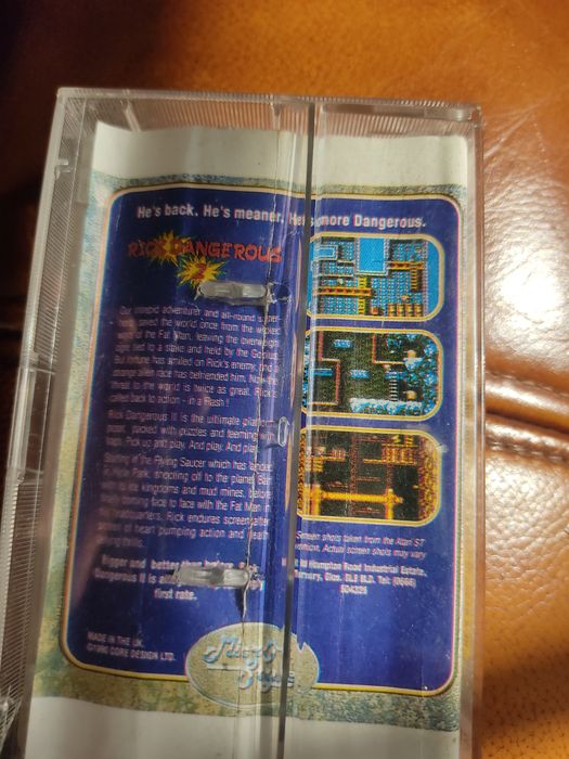 Cassete jogo computador