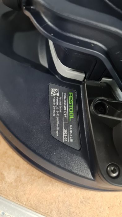 Festool Szlifierka do gładzi LHS2 225 EQI-PLUS 575990
FESTOOL Szlifier