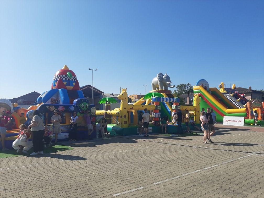 Dmuchańce I kule bumperball