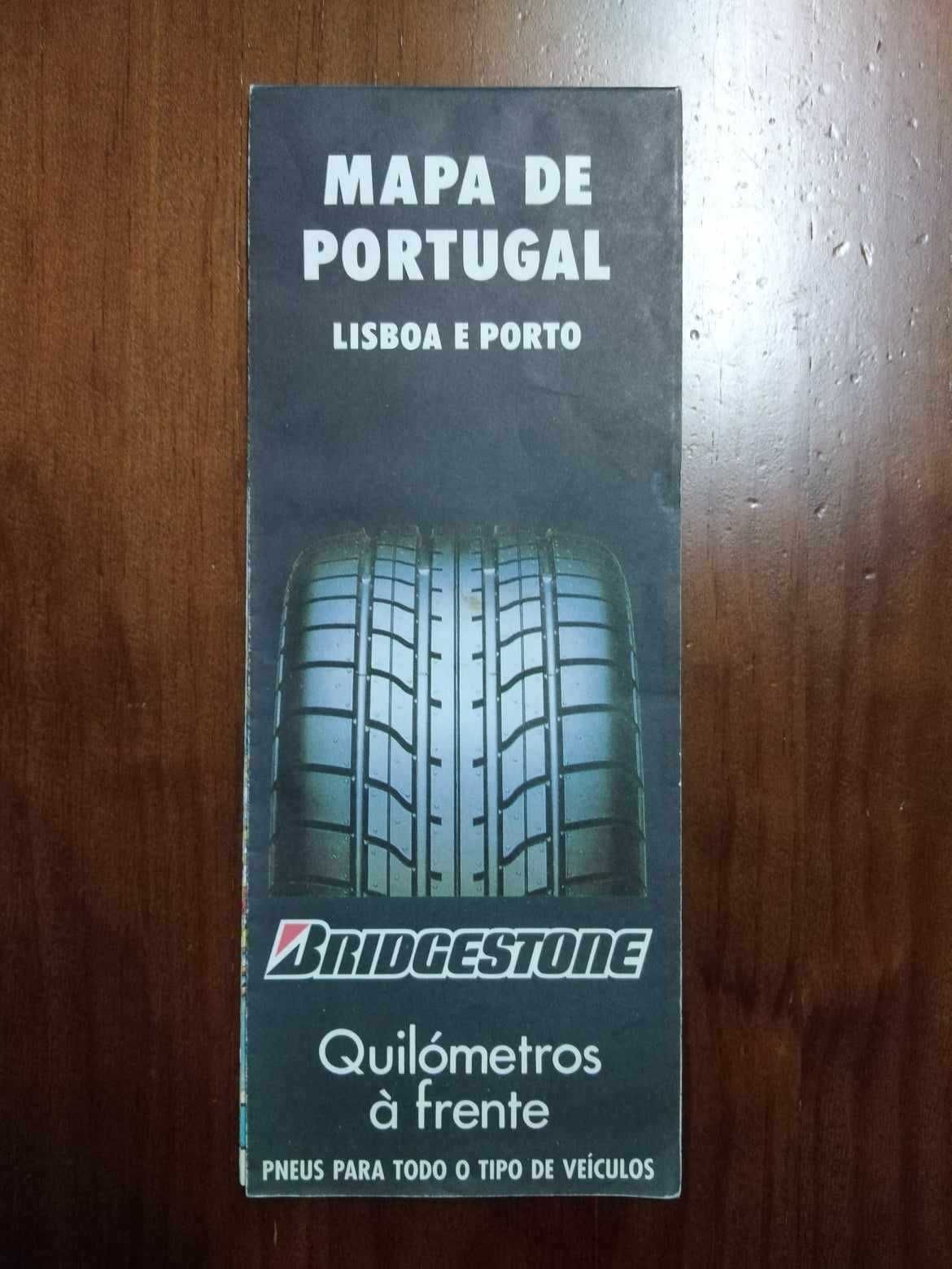 Mapa de Portugal da BRIDGESTONE