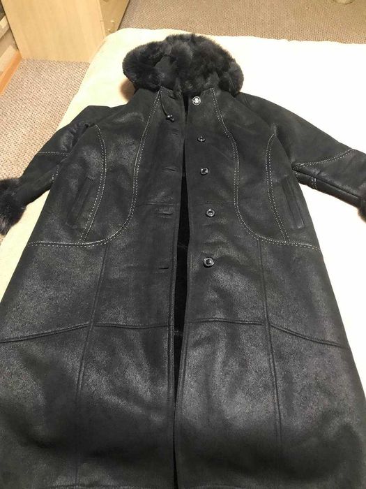 продам дублёнку размер 56 - 58 мех песец