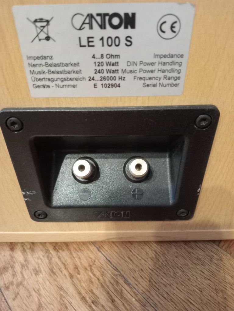 Kolumny Canton LE100S