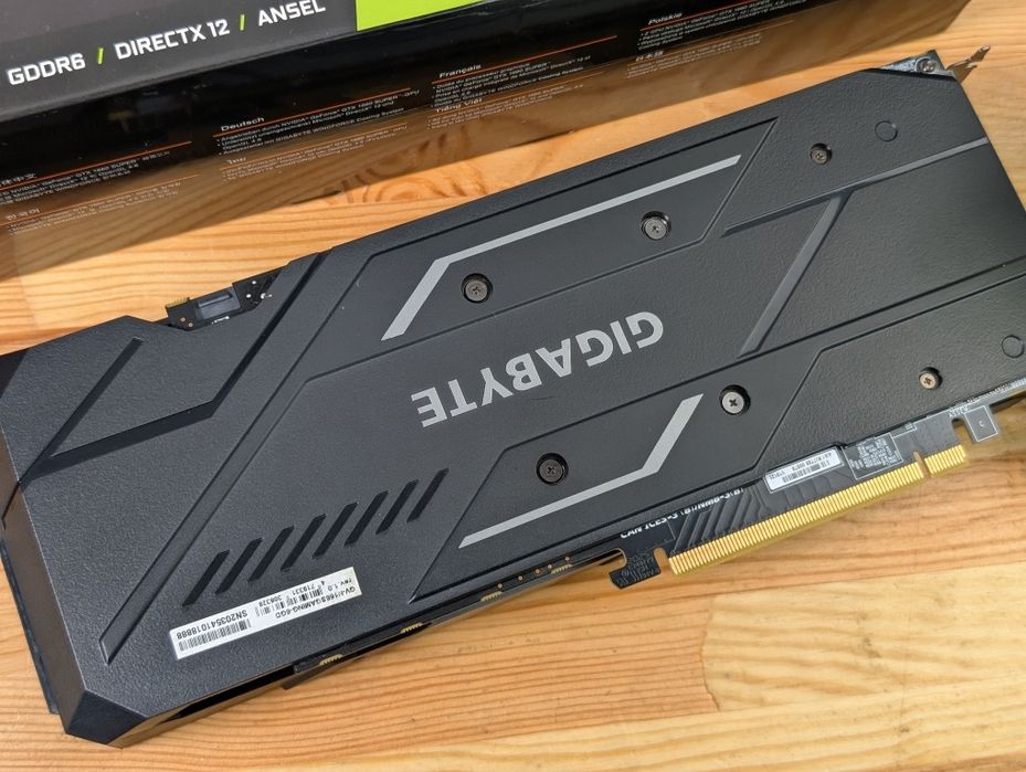 Стан нової! Відеокарта GIGABYTE GAMING GTX 1660SUPER 6GB (GDDR6) Гаран