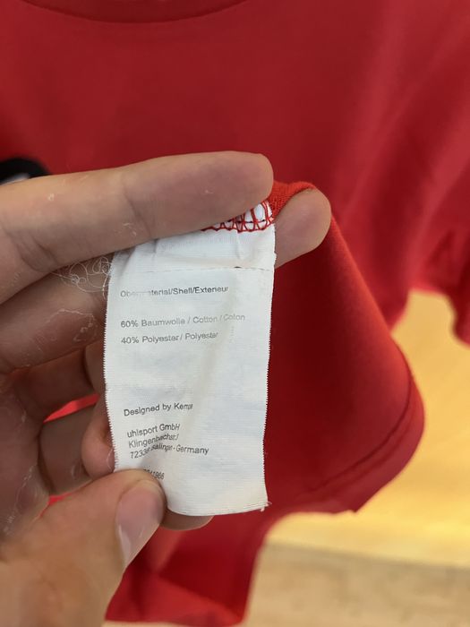 T-shirt Kempa vermelha