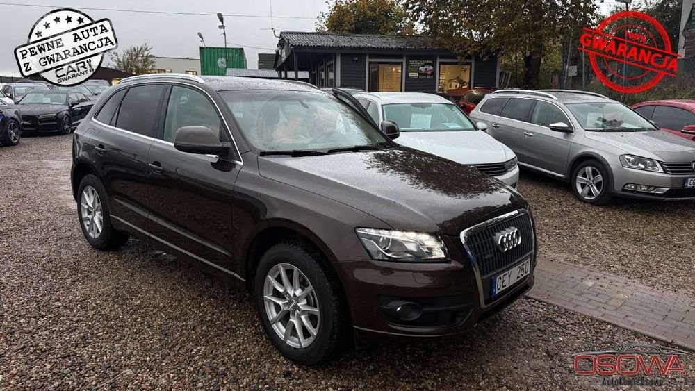 Audi Q5 2.0tdi 170KM automat quattro panorama skóry ledy xenon zamiana gwaranc