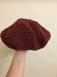 Beret retro ręcznie robiony