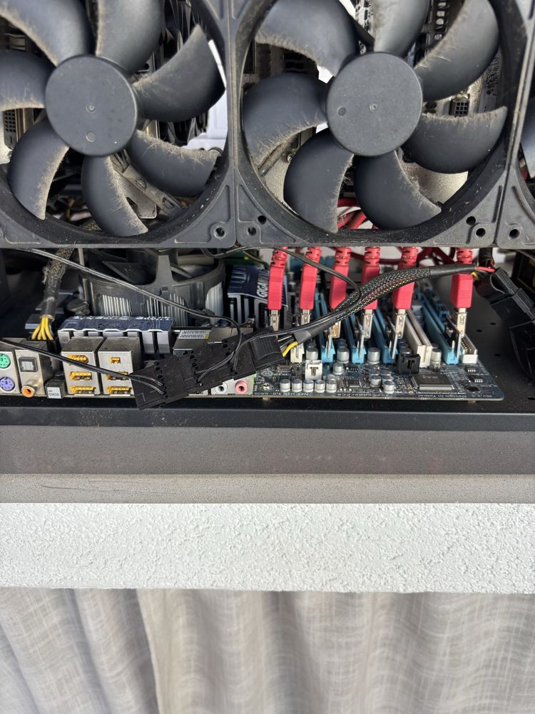 Mining Rig 6x 8GB RX580