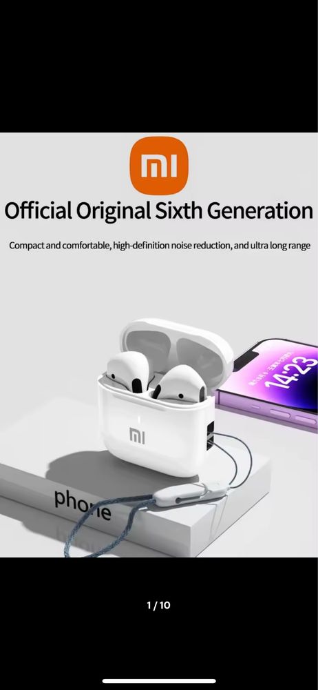 Słuchawki XIAOMI AP05 Black