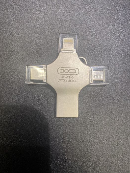 USB флеш-накопичувач 4 в 1 XO DK04 256gb