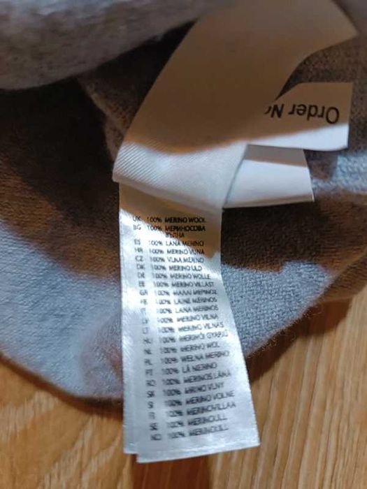 Sweter 100% wełna merino rozmiar M