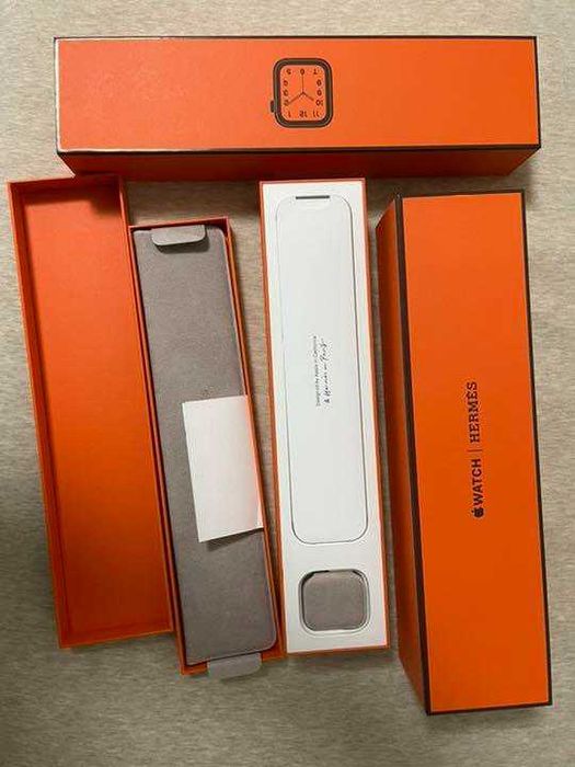 Caixa Hermés apple watch series 4