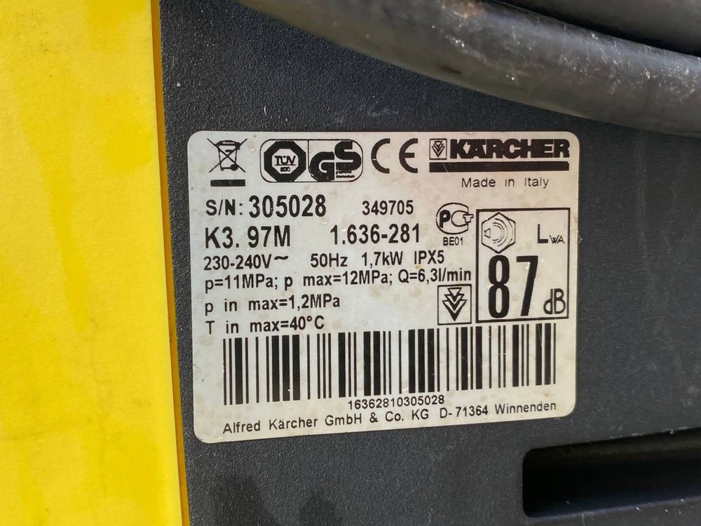 Мийка високого тиску Karcher K3.97