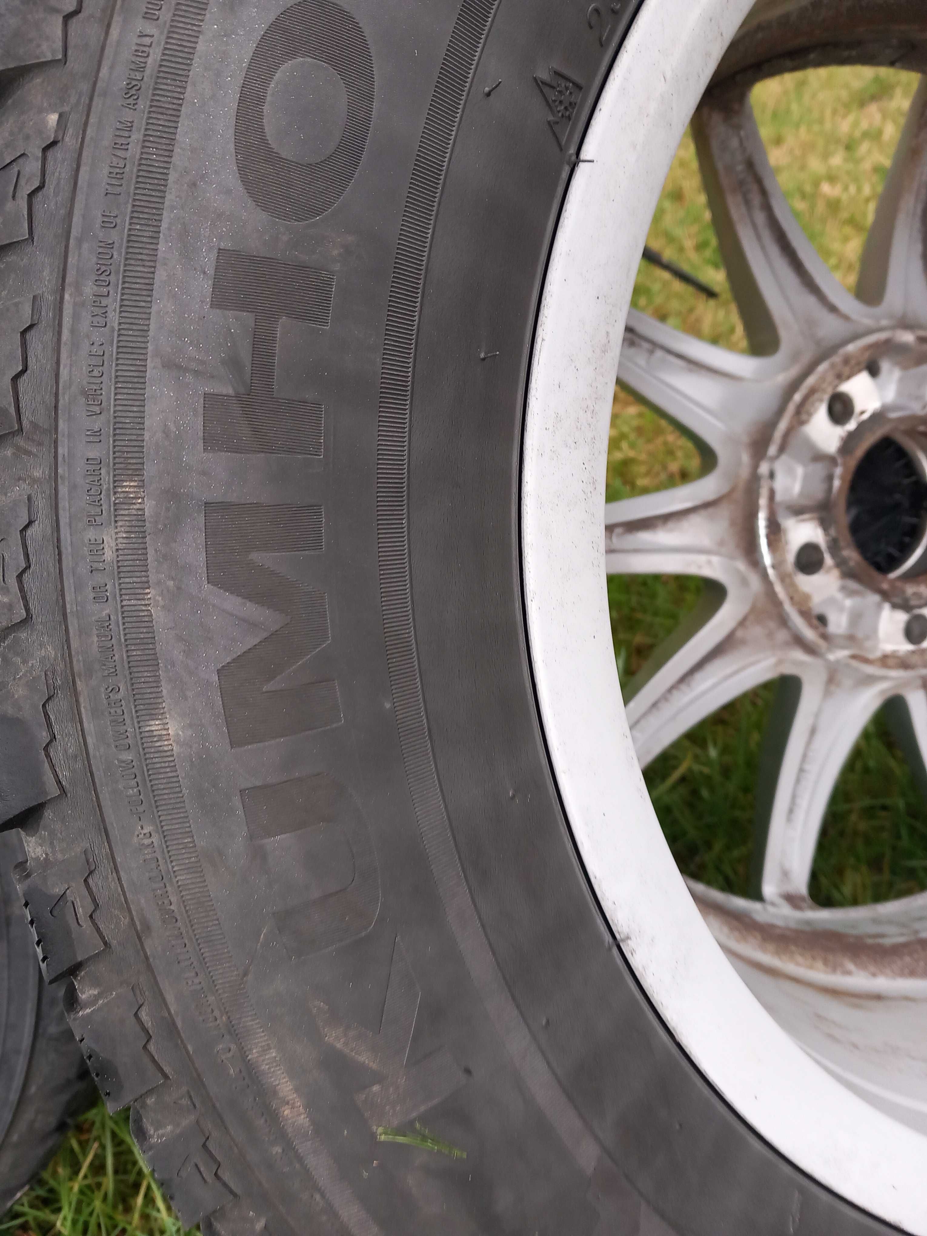 Komplet kół Mercedes ML, GLE  17 cali felgi + op. zimowe 235_65_17