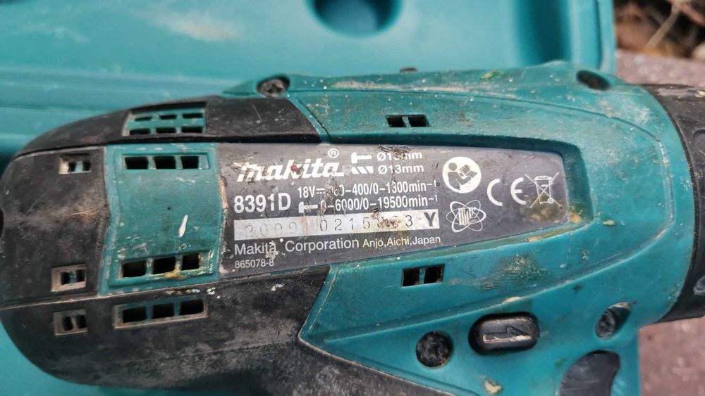 wkrętarka wiertarka udarowa akumulatorowa Makita 8391D