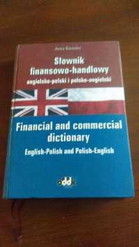 Słownik finansowo-handlowy Anna Kienzler angielski polski