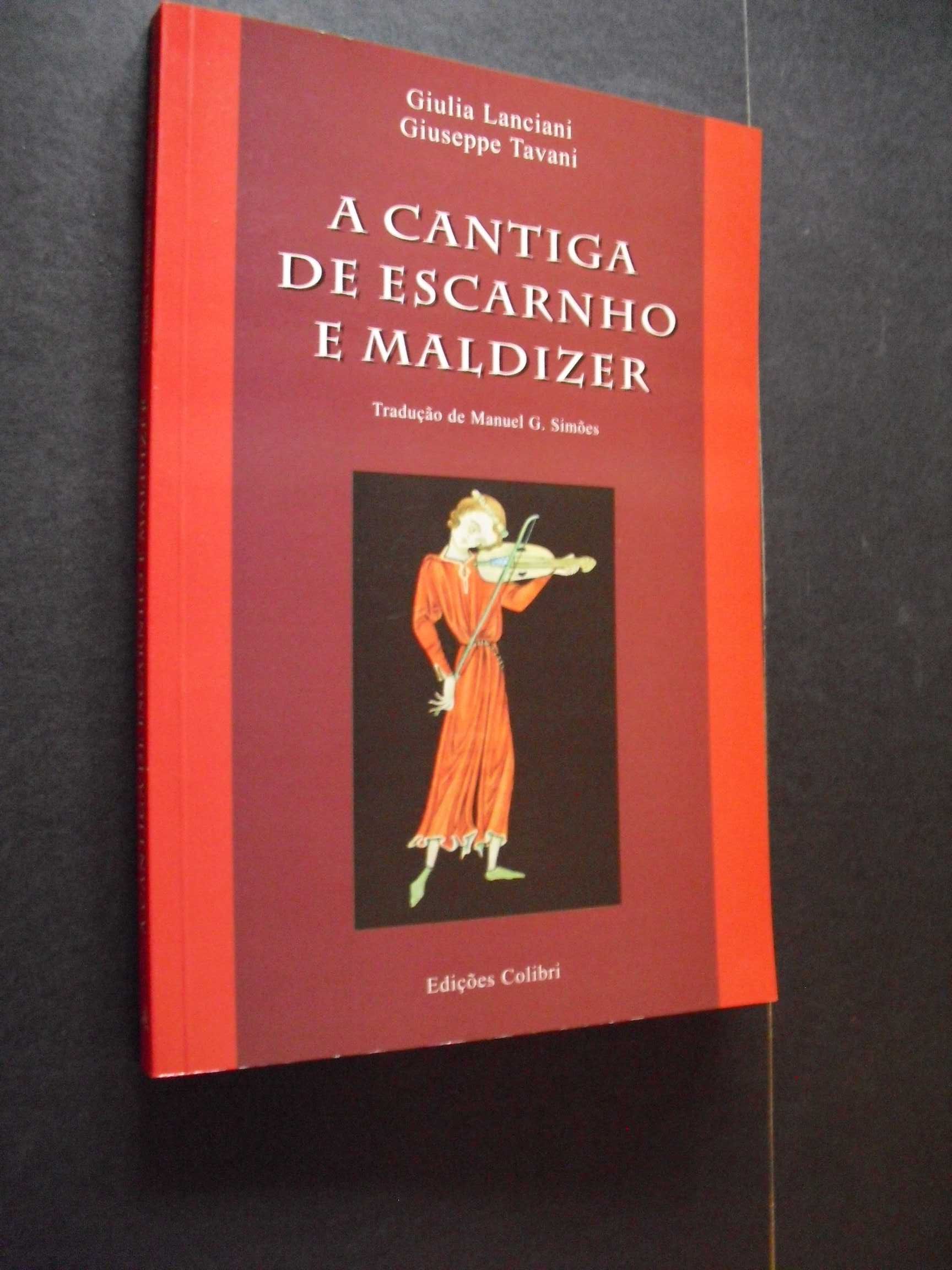 Lanciani (Giulia-Giuseppe Tavani);A Cantiga de Escárnio e Maldizer