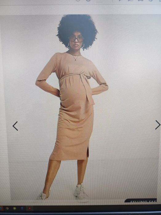 sukienka ciążowa Threadbare Maternity rozmiar 16